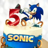 Торт супербыстрый Соник TSS0014015 фото и оформление торта