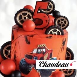 Торт Вспыш и чудо-машинки на 5 лет TVCH014009 фото и оформление торта