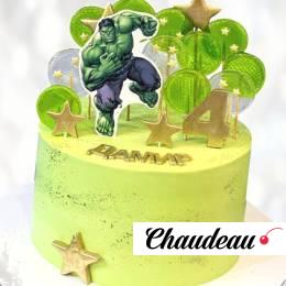 Тort супергерой Халк на 4 года TSH40014017 фото и оформление торта
