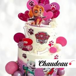 Торт Скай, Эверест и щенок Маршал TSES014022 фото и оформление торта