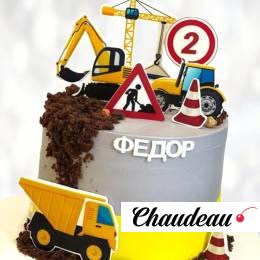 Торт спецтехника для мальчиков TSM0014036 фото и оформление торта