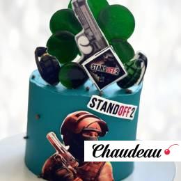 Торт Standoff 2 с гранатой TS2G0014052 фото и оформление торта