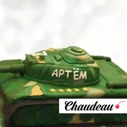 Торт тяжелый танк TTT0014057 фото и оформление торта