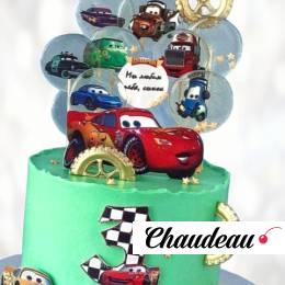 Торт Cars на три года TCTG014059 фото и оформление торта