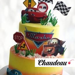 Торт Тачки на пятилетие TTP0014060 фото и оформление торта