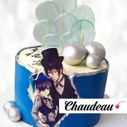 Торт Темный Дворецкий аниме TTDA014061 фото и оформление торта