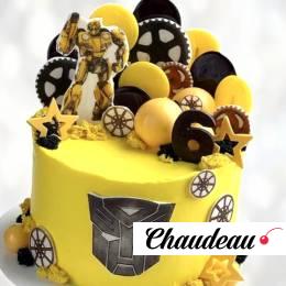 Торт роботы Трансформеры на 6 лет TRT6014065 фото и оформление торта