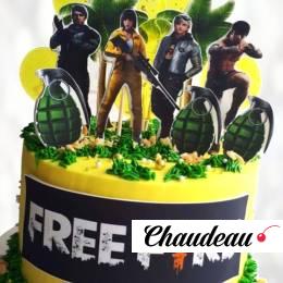 Торт Free Fire для мальчика TFFM0014079 фото и оформление торта