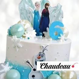 Торт Эльза и Анна на 6 лет TEA6014093 фото и оформление торта