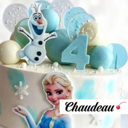 Торт Холодное сердце и леденцы THSL0014095 фото и оформление торта