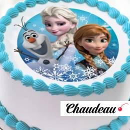 Торт фотопечать Холодное сердце TFHS014096 фото и оформление торта