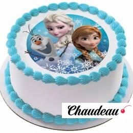 Торт Холодное сердце с фотопечатью №264 Торт Холодное сердце с фотопечатью №264