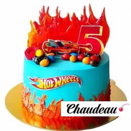 Торт Хот Вилс на 5 лет №2551 Торт Хот Вилс на 5 лет №2551