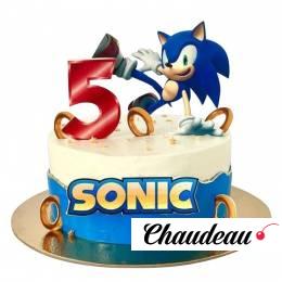 Торт с Соником №2164 Торт с Соником №2164