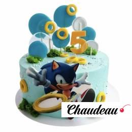 Торт с Соником для мальчика 5 лет №2935 Торт с Соником для мальчика 5 лет №2935