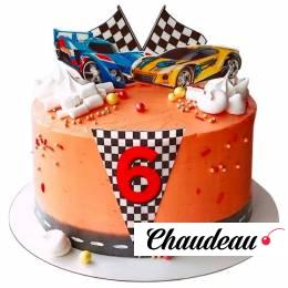 Торт с суперкарами №2702