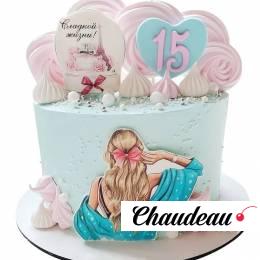 Торт Сладкой Жизни на 15 лет №2237
