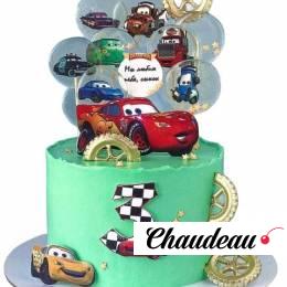 Торт Тачки на 3 года №2329 Торт Тачки на 3 года №2329