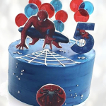 Торт Spider-Man на 5 лет TS5L014104 фото и оформление торта