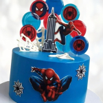 Торт Человек Паук и карамельные леденцы TCHP0014106 фото и оформление торта