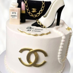 Торт в стиле Шанель TSSH014112 фото и оформление торта