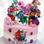 Торт Скай и компания для девочек TSKD014121 фото и оформление торта