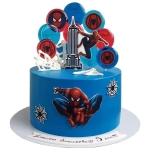 Торт Человек Паук с леденцами №2654
