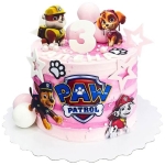 Торт Щенячий патруль розовый №2676