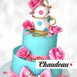 Торт безумное чаепитие Алиса TBCH014102 фото и оформление торта