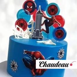 Торт Человек Паук и карамельные леденцы TCHP0014106 фото и оформление торта
