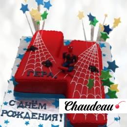 Торт Человек Паук с возрастом TCHP0014108 фото и оформление торта