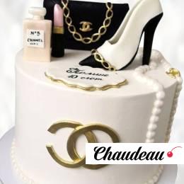 Торт в стиле Шанель TSSH014112 фото и оформление торта