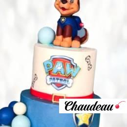 Торт Paw Patrol на три года TPPT014124 фото и оформление торта