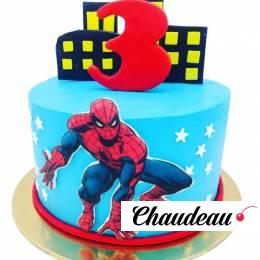 Торт Человек Паук на 3 года №2488 Торт Человек Паук на 3 года №2488