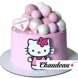 Торт Хэллоу Китти розовый №1934 Торт Хэллоу Китти розовый №1934