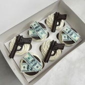 Набор капкейков на 23 февраля, 6 шт NK2F0014851