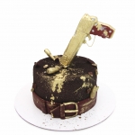 Торт для мужчины «Пистолет » на заказ