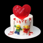 Торт на День Валентина «Первая любовь» на заказ