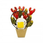 Букет из пряников на 23 февраля «К пиву»  на заказ