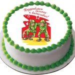 Торт на заказ «Сильным и выносливым» на заказ