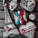 Набор пряников на 14 февраля «Свидание в Париже»
