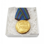 Имбирный пряник «Медаль» на заказ