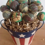 Кейк-попсы на 23 февраля «Армия» на заказ