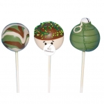 Кейк-попсы на 23 февраля «Милитари» фото 2 Кейк-попсы на 23 февраля «Милитари» на заказ