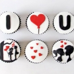 Набор капкейков на 14 февраля «История любви»