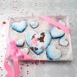 Набор пряников на 14 февраля  «Нежность»