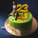 Торт на 23 февраля «Самоволочка» на заказ