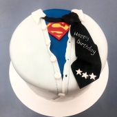 Торт для мужчины «Наши супер герои» на заказ