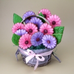 Букет из пряников в корзинке «Праздничный» на заказ