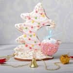 Пряничная ёлка  «Белая» на заказ